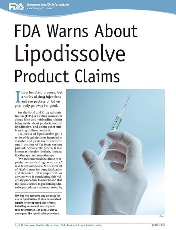 Mesotherapy or Lipodissolve